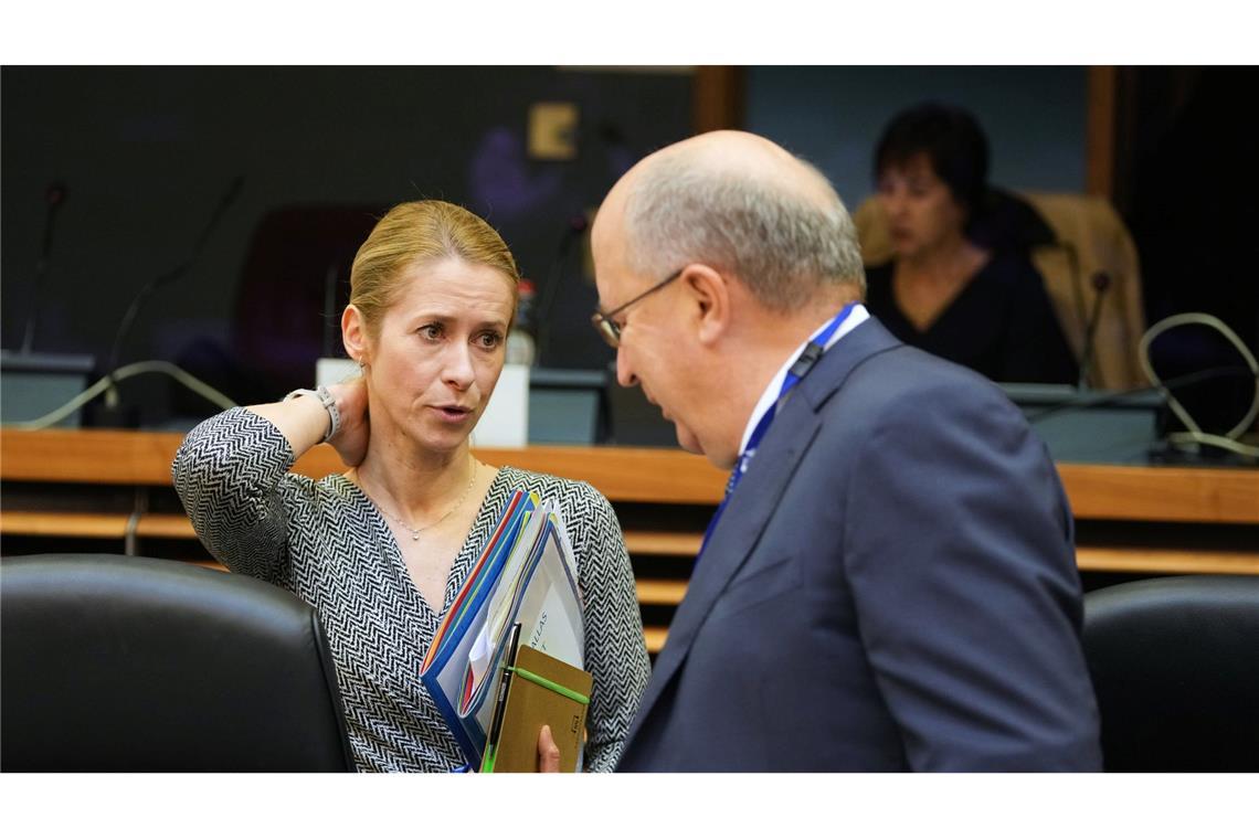 EU-Chefdiplomatin Kaja Kallas wird das Außenministertreffen leiten. (Archivbild)