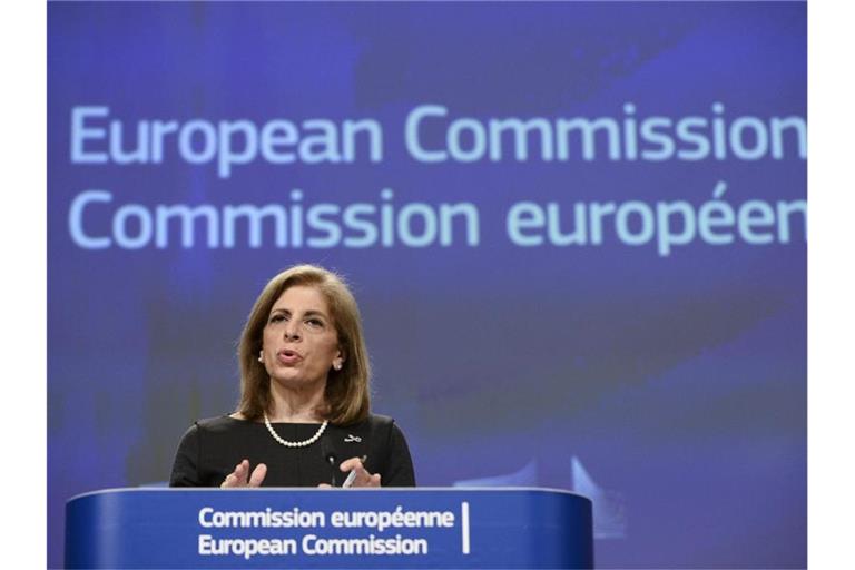 EU-Gesundheitskommissarin Stella Kyriakides. Foto: Johanna Geron/Pool Reuters/AP/dpa/Archiv