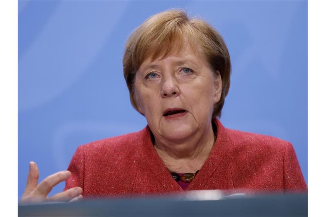 EU-Haushaltsstreit: Kanzlerin Angela Merkel sucht einen Ausweg. Foto: Odd Andersen/AFP/POOL/dpa/Archiv