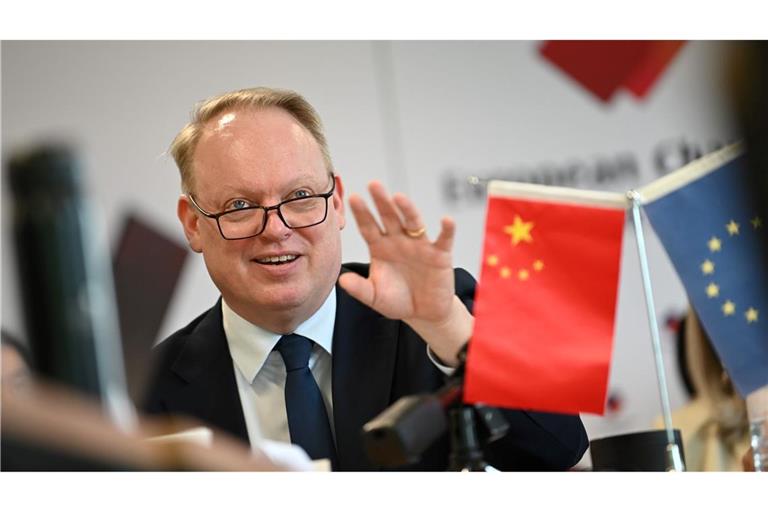 EU-Kammerpräsident Eskelund sieht bei China Handlungsbedarf. (Archivbild)