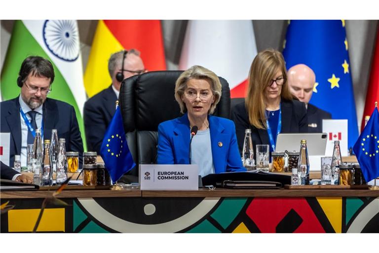 EU-Kommissionschefin Ursula von der Leyen tauschte sich zuletzt mit Wolodymyr Selenskyj aus.