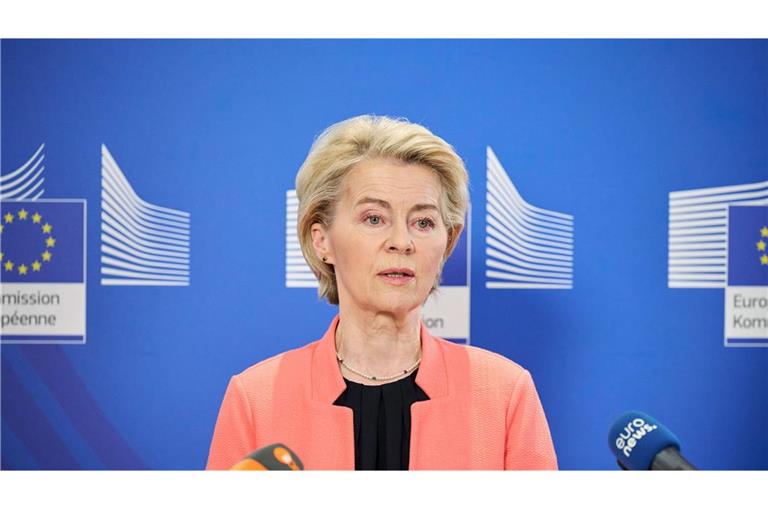 EU-Kommissionspräsidentin Ursula von der Leyen