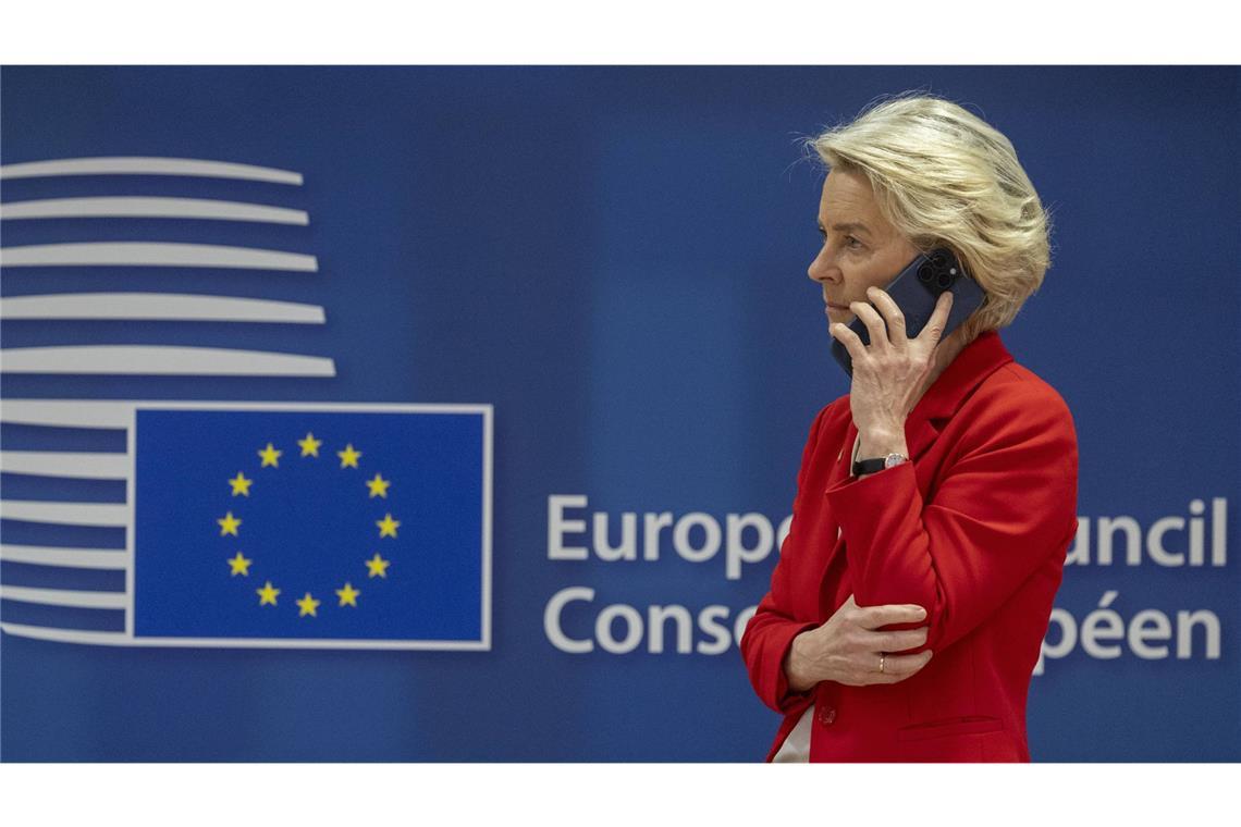 EU und Emirate wollen über Freihandelsabkommen verhandeln EU-Kommissionspräsidentin Ursula von der Leyen