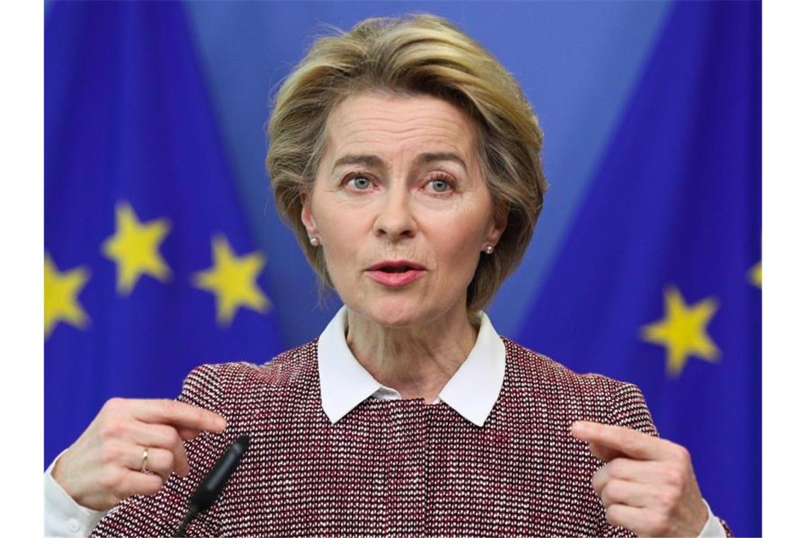 EU-Kommissionspräsidentin Ursula von der Leyen droht Ungarn erneut mögliche Konsequenzen an. Foto: Zheng Huansong/XinHua/dpa