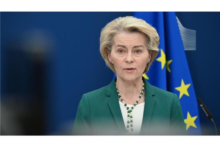 EU-Kommissionspräsidentin Ursula von der Leyen fordert klare, vorhersehbare Handelsbedingungen.