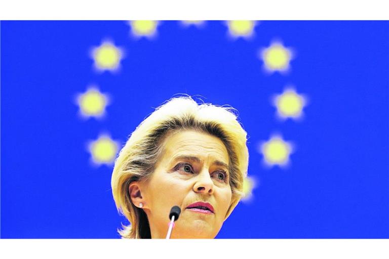 EU-Kommissionspräsidentin Ursula von der Leyen fordert eine größere Unabhängigkeit der EU in Sicherheitsfragen. (Archivbild)