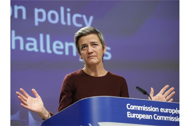 EU-Kommissionsvizepräsidentin Margrethe Vestager. Foto: Valeria Mongelli/ZUMA Press Wire/dpa