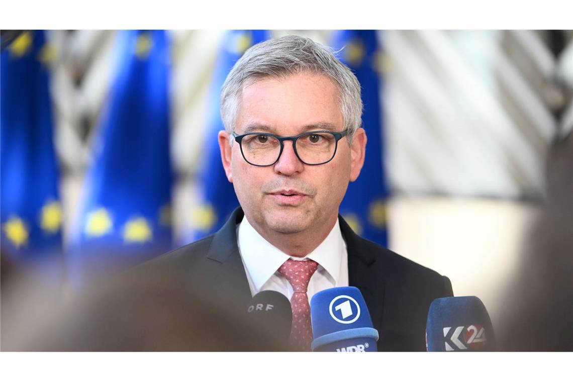 EU-Migrationskommissar Magnus Brunner verkündete Details des Vorschlags in Brüssel. (Archivbild)