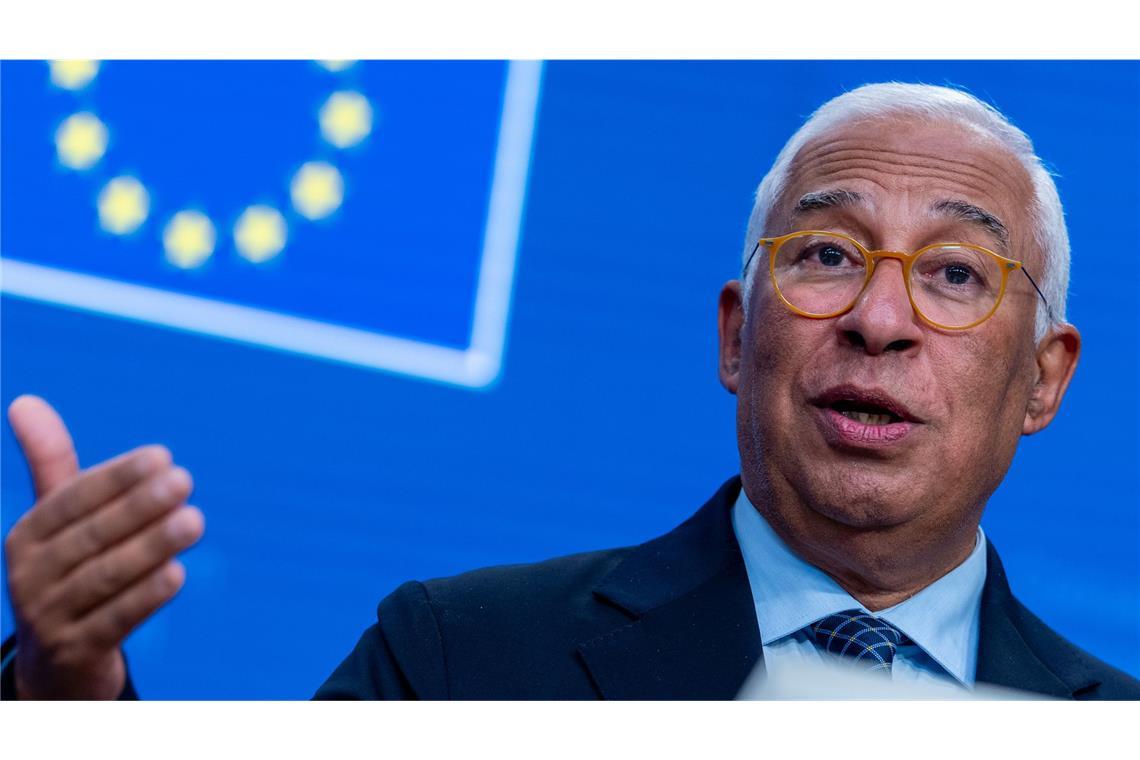 EU-Ratspräsident António Costa lädt zu einem Sondergipfel.