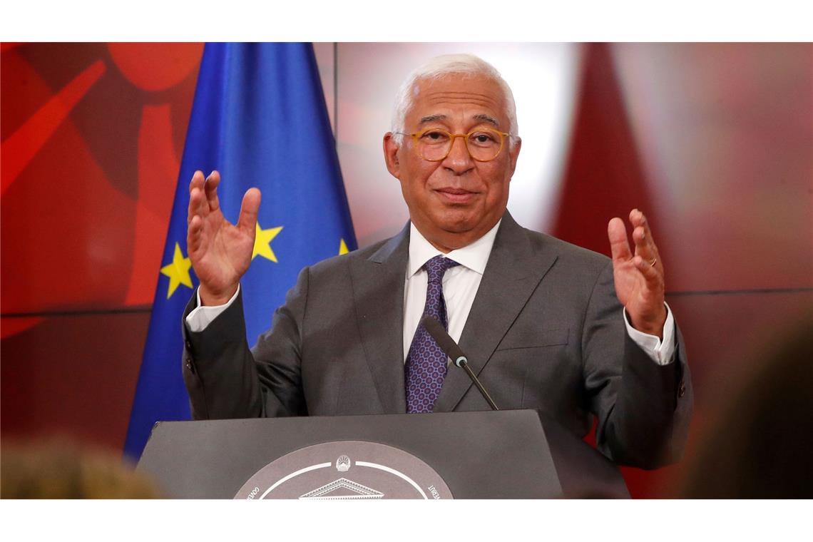 Kritik an Israels Gaza-Offensive - Neue Verhandlungen EU-Ratspräsident Costa ist über die Lage in Gaza "schockiert". (Archivbild)