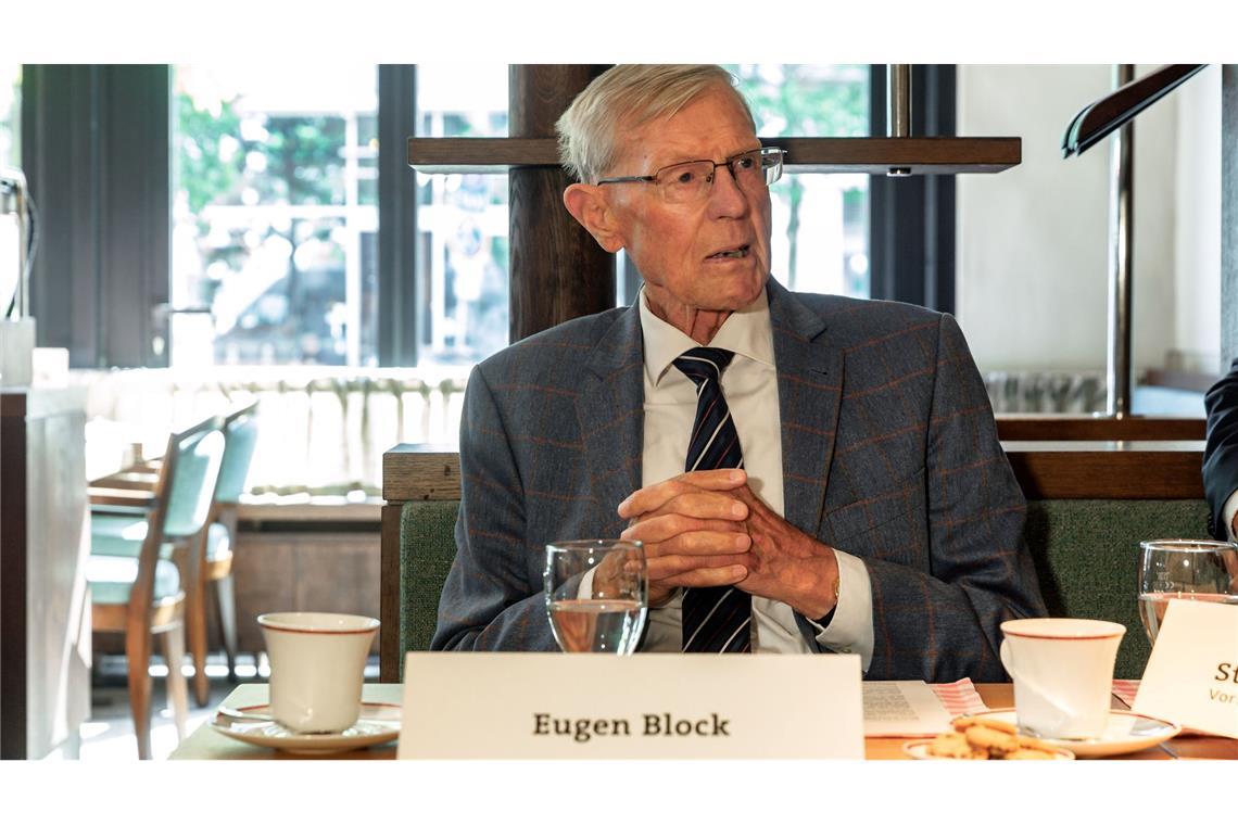 Eugen Block wirft der Vorsitzenden Richterin im Prozess gegen seine Tochter Christina Befangenheit vor. (Archivbild)