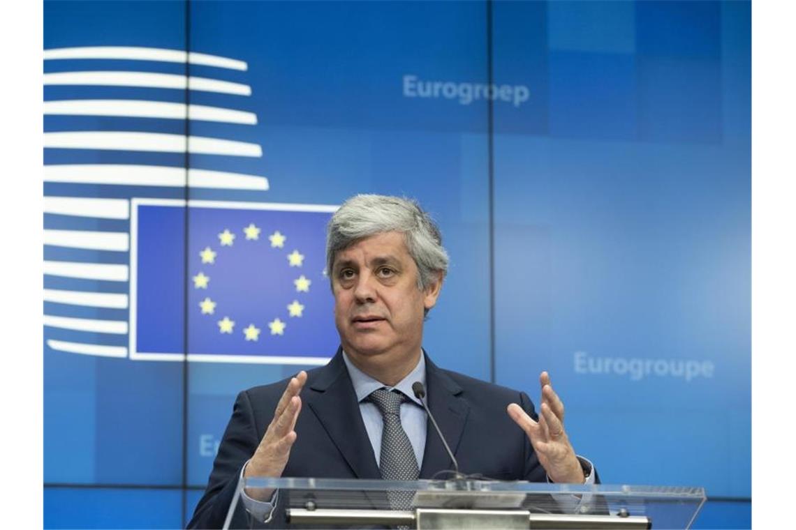 EU-Krisenhilfen: Finanzminister ringen um Kompromiss Eurogruppen-Chef Mario Centeno. Foto: Zucchi Enzo/EU Council/dpa
