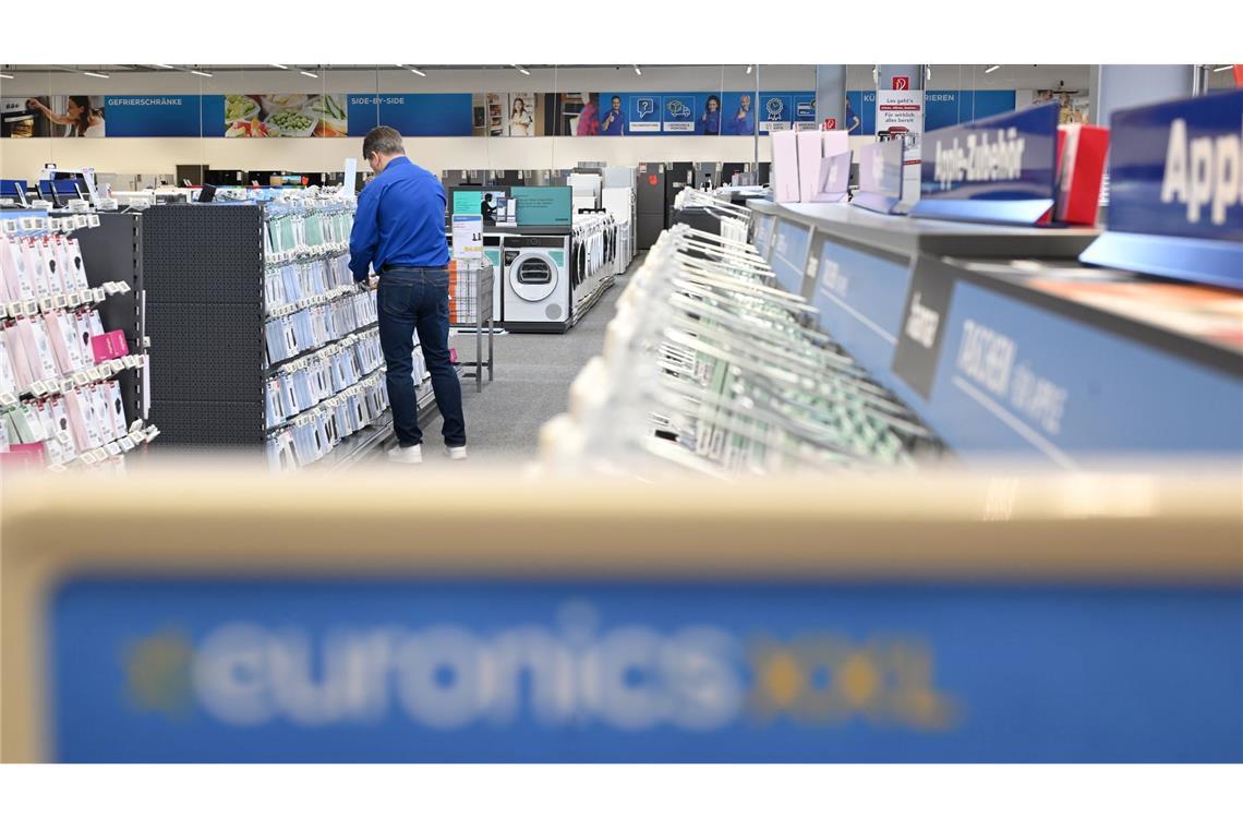 Euronics rechnet mit Umsatzrückgang im laufenden Geschäftsjahr. (Archivbild)