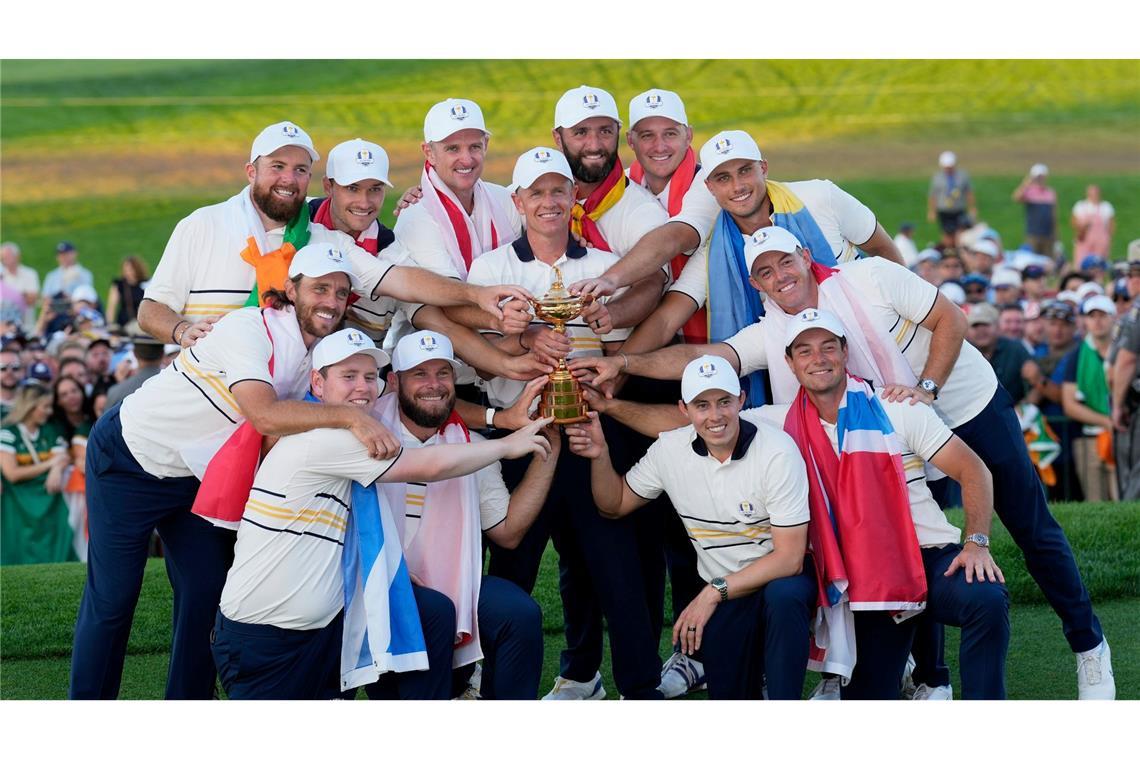 Europa gelang die Titelverteidigung im Ryder Cup.