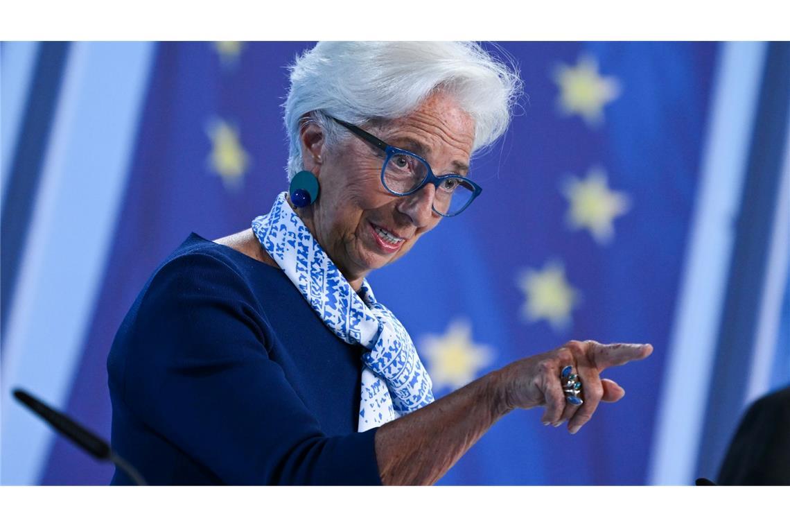 Europa hat es nach Ansicht von EZB-Präsidentin Lagarde selbst in der Hand, sein Wachstum in einer Welt im Umbruch zu sichern. (Archivbild)