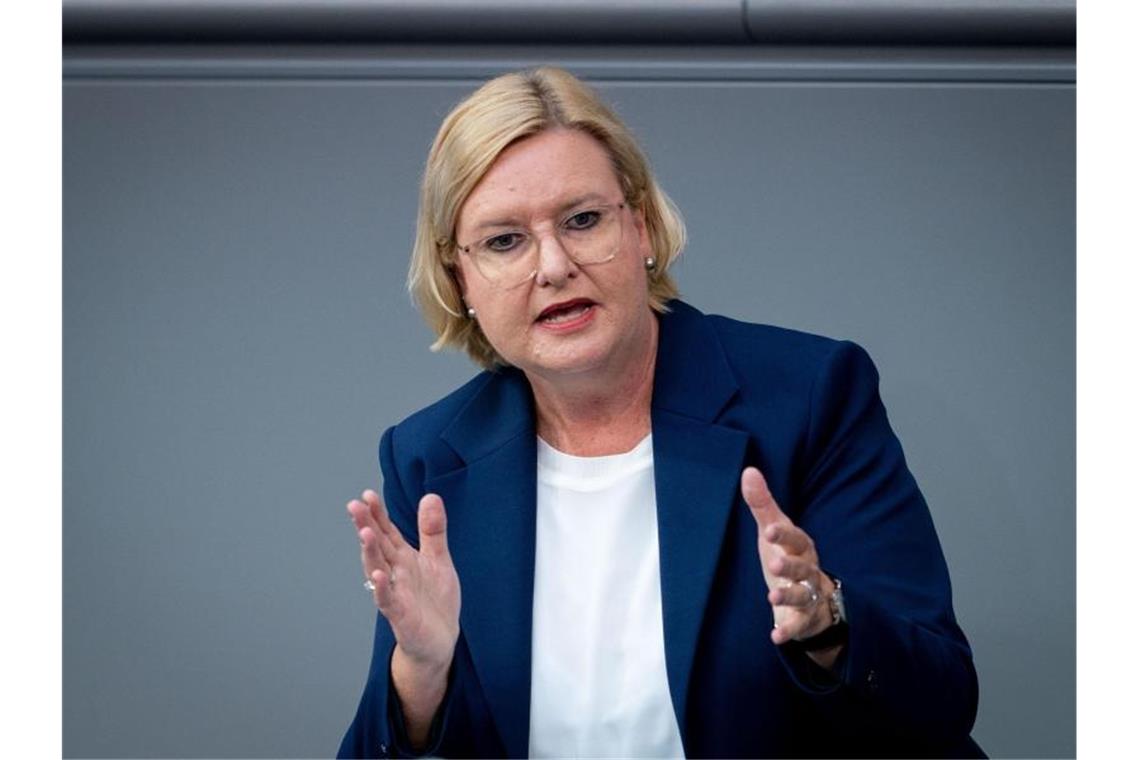 Eva Högl (SPD) ist Wehrbeauftragte des Bundestages. Foto: Kay Nietfeld/dpa