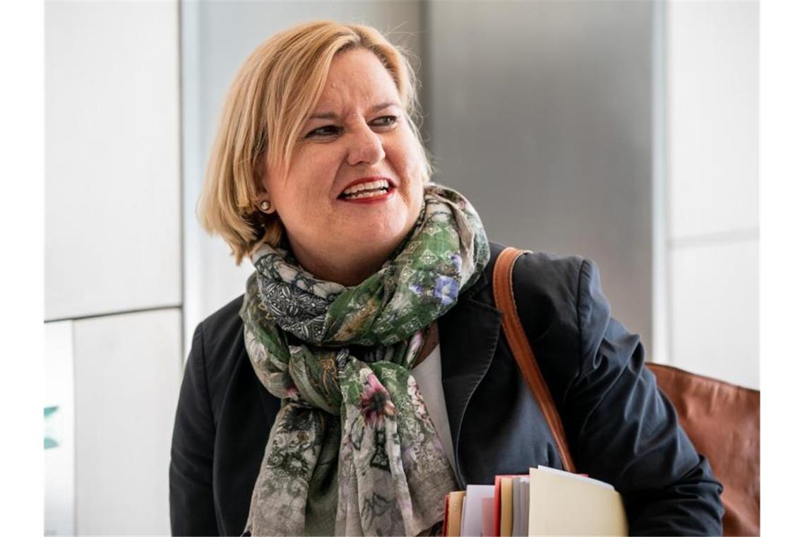 Eva Högl (SPD) soll neue Wehrbeauftragte des Deutschen Bundestags werden. Foto: Michael Kappeler/dpa