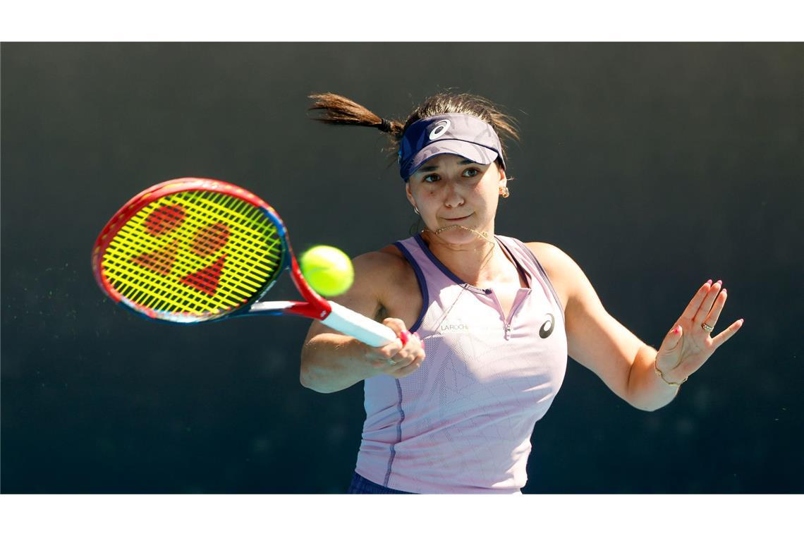 "Lucky Lys" feiert größten Erfolg auf Party-Platz Eva Lys überzeugt auch in ihrem zweiten Match bei den Australian Open.
