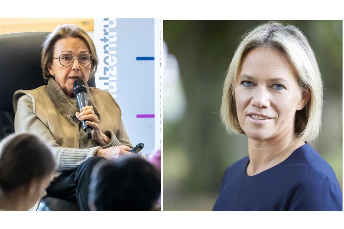 Eva Umlauf (links), die Vorsitzende des Internationalen Auschwitz-Komitees, übt scharfe Kritik an ARD-Programmdirektorin Christine Strobl.