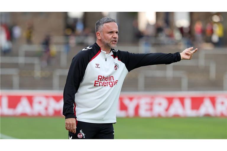 Evangelos Sbonias steht seit 2023 beim 1. FC Köln unter Vertrag.