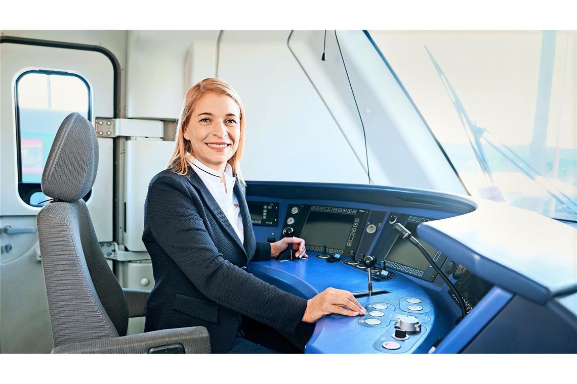 Ein schwieriger Job zum Geburtstag Evelyn Palla hat einen Führerschin für Triebfahrzeuge.
