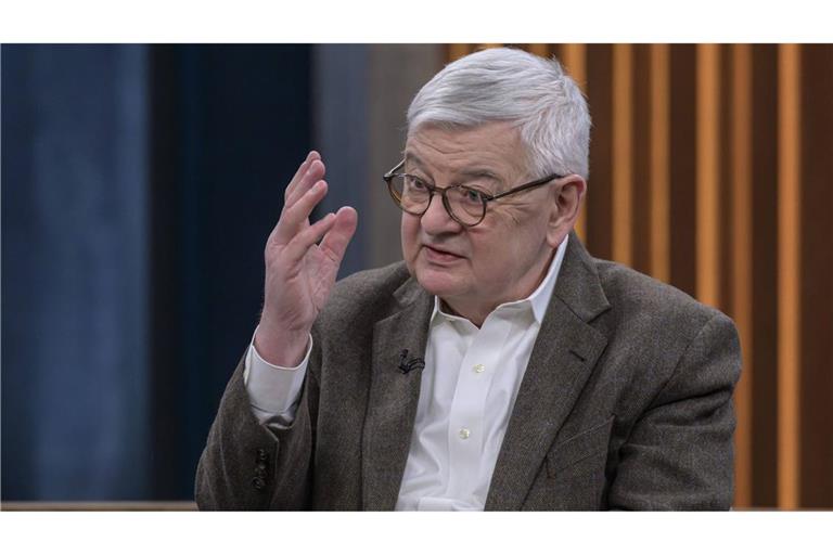 Ex-Außenminister Joschka Fischer (78).