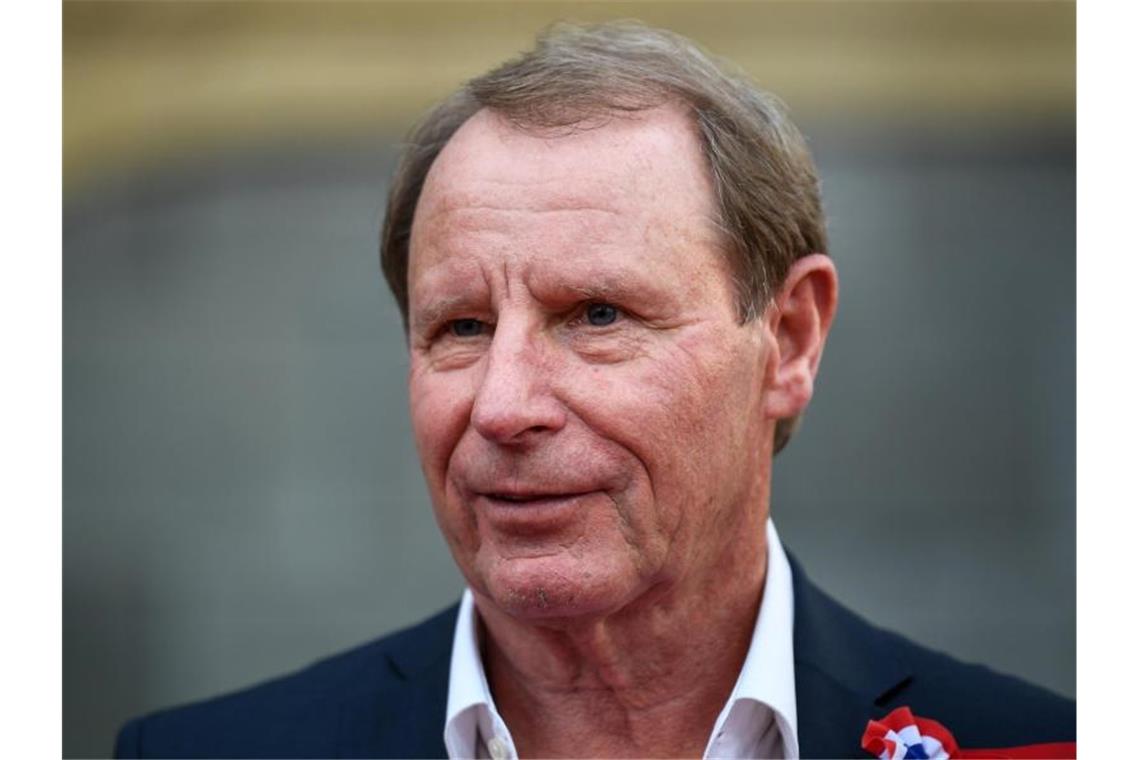 Ex-Bundestrainer Berti Vogts fordert eine Verschiebung der EM. Foto: Patrick Seeger/dpa