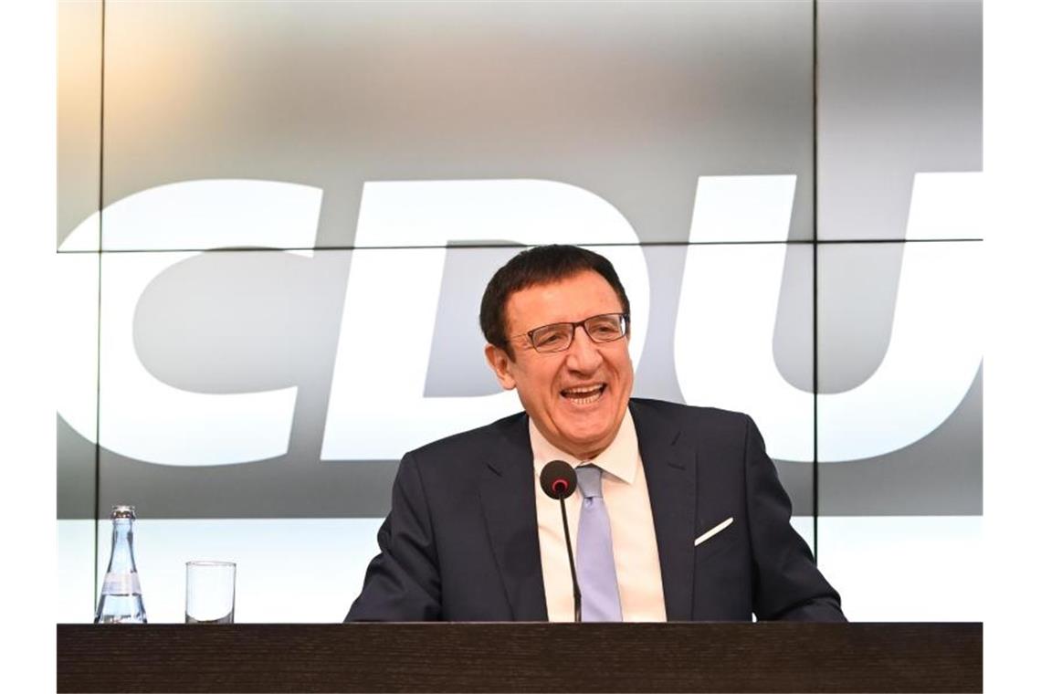Ex-Fraktionschef Reinhart soll Landtags-Vizepräsident werden Ex-CDU-Fraktionschef Wolfgang Reinhart spricht bei einer Pressekonferenz in Stuttgart. Foto: Bernd Weißbrod/dpa/archivbild