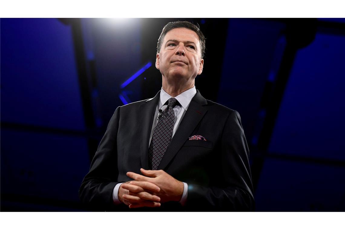Ex-FBI-Chef Comey hat Ärger wegen eines Fotos von Muscheln am Strand. (Archivbild)