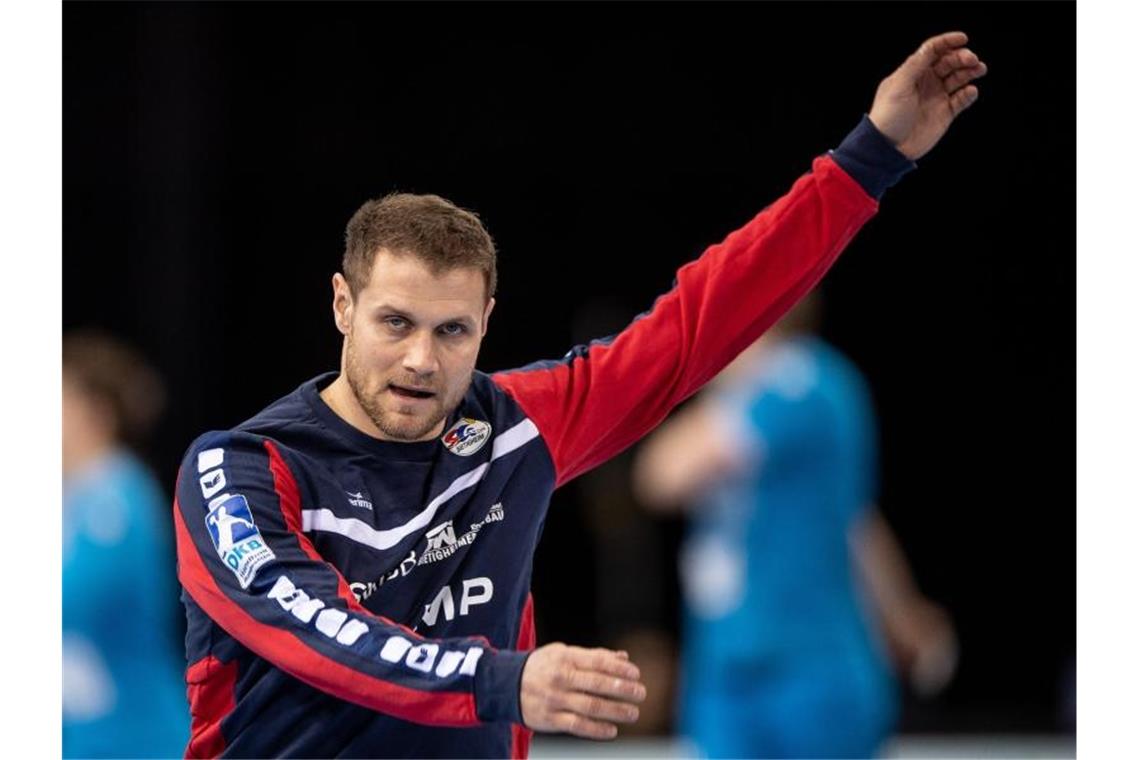 Michael Kraus spielt künftig in 2. Handball-Bundesliga Ex-Handball-Weltmeister und Rückraumspieler der SG BBM Bietigheim Michael Kraus. Foto: Fabian Sommer/Archivbild