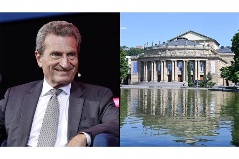 Ex-Ministerpräsident Günther Oettinger soll im Streit um die Sanierung der Stuttgarter Oper die Expertenkommission leiten.