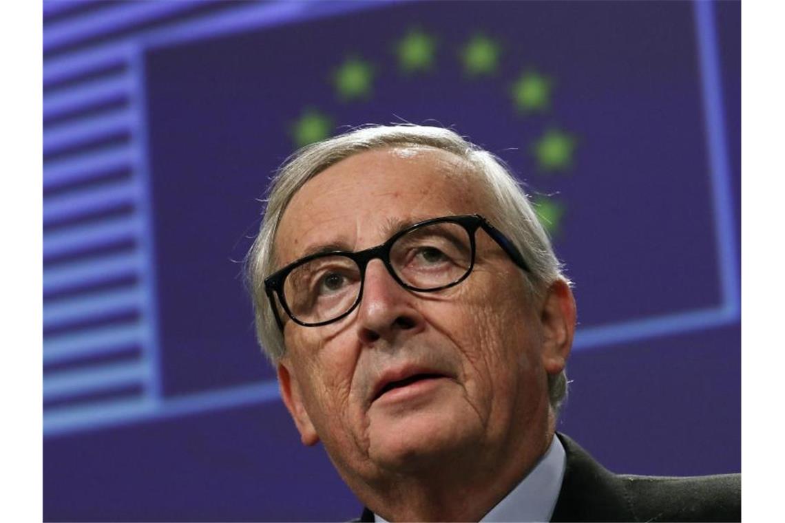 Ex-Präsident Jean-Claude Juncker fordert die Einführung von Corona-Bonds. Foto: Francisco Seco/AP/dpa