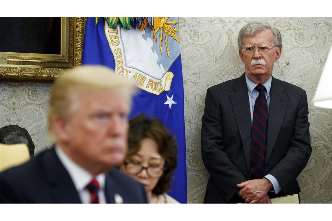 Bolton: Trump ist nicht Julius Caesar Ex-Sicherheitsberater John Bolton sieht Donald Trump nicht länger als vier Jahre als Präsident. (Archivbild)
