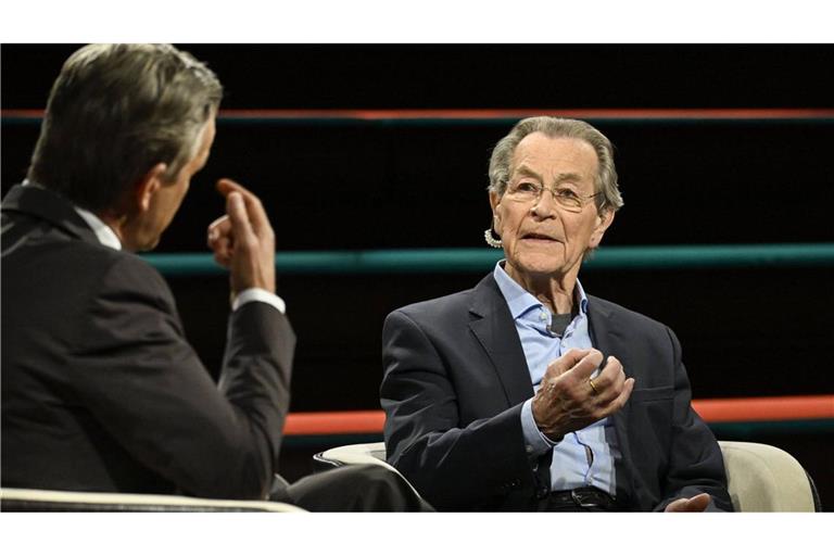 Ex-SPD-Vorsitzender Franz Müntefering bei Markus Lanz. (Archivbild)