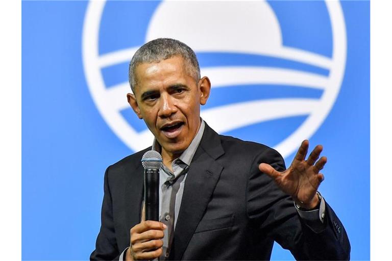 Ex-US-Präsident Barack Obama Ende 2019 während einer Veranstaltung der Obama Foundation. Foto: Shafiq Hashim/BERNAMA/dpa