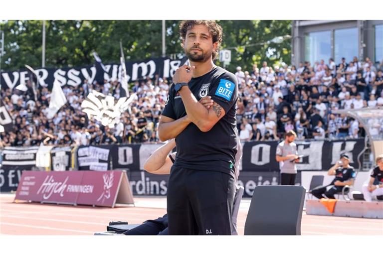 Ex-VfB-U17-Trainer Daniel Jungwirth wartet mit den Ulmer Spatzen weiter auf den ersten Regionalligasieg.