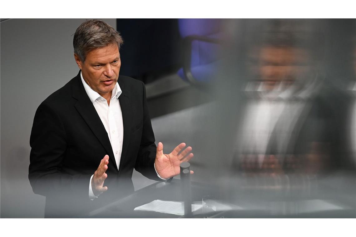 Ex-Vizekanzler Habeck verlässt den Bundestag Ex-Vizekanzler Habeck will Abstand vom Politikbetrieb finden. (Archivbild)