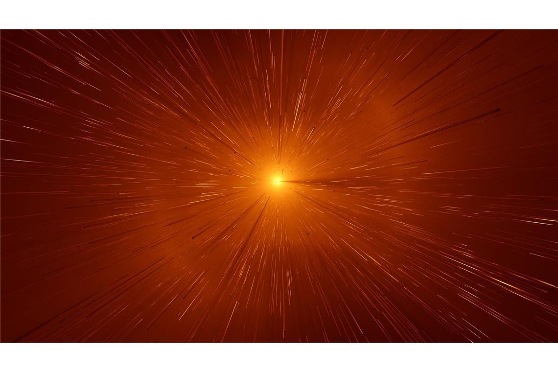 Explosion einer Supernova: Die Forscher nutzten Supernovae, ähnlich wie diese im Bild, um nachzuweisen, dass sich die Expansion des Universums verlangsamt.