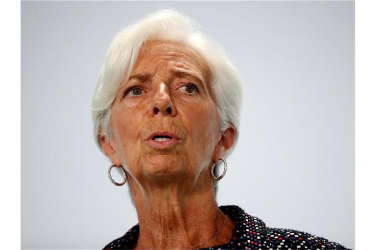 EZB-Chefin Christine Lagarde plädiert für ein verständliches Inflationsziel. Foto: Hannibal Hanschke/REUTERS/POOL/dpa