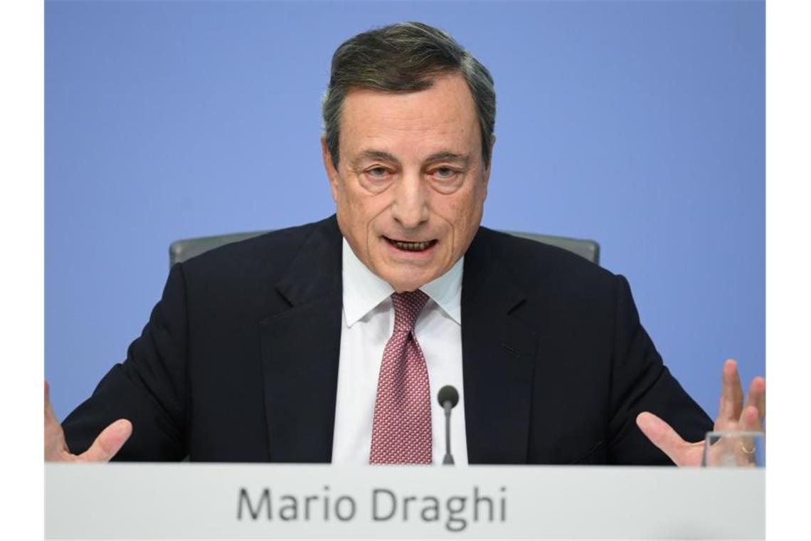 EZB-Präsident Mario Draghi. Foto: Arne Dedert