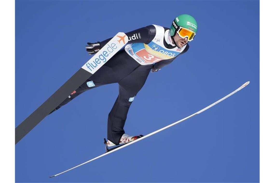Olympiasieger Rießle verpasst coronabedingt Heimspiel Fabian Riessle in Aktion. Foto: Terje Pedersen/NTB/dpa