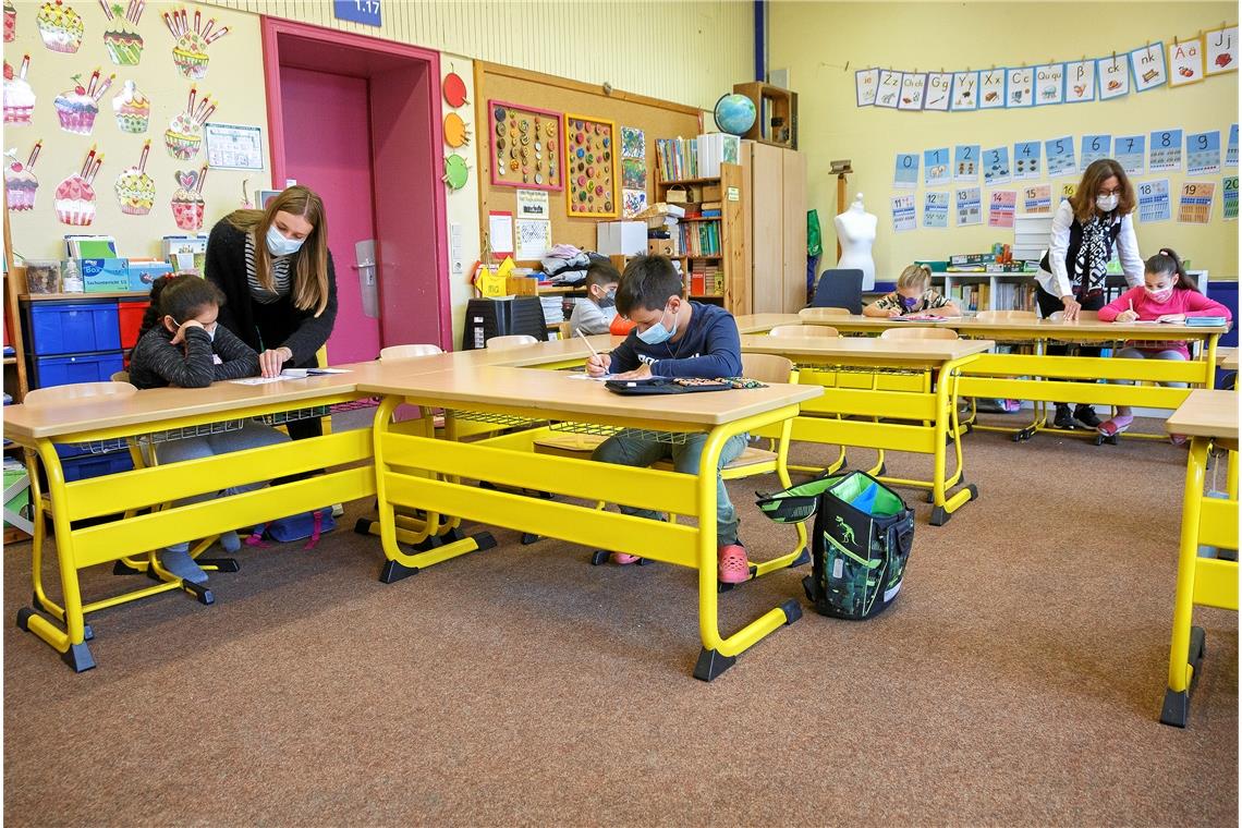 Lernbrücken werden gut angenommen Fachkräfte der Mörikeschule berichten nur Gutes von den Lernbrücken in der Backnanger Einrichtung. Foto: J. Fiedler