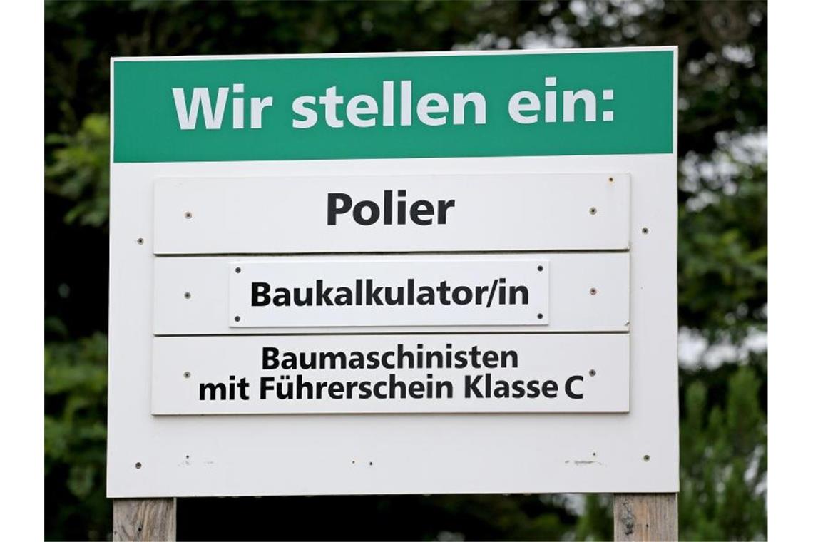 Fachkräfte dringend gesucht. Foto: Jan Woitas/ZB/dpa