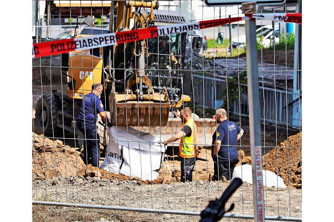 Fliegerbombe in Bad Cannstatt entschärft