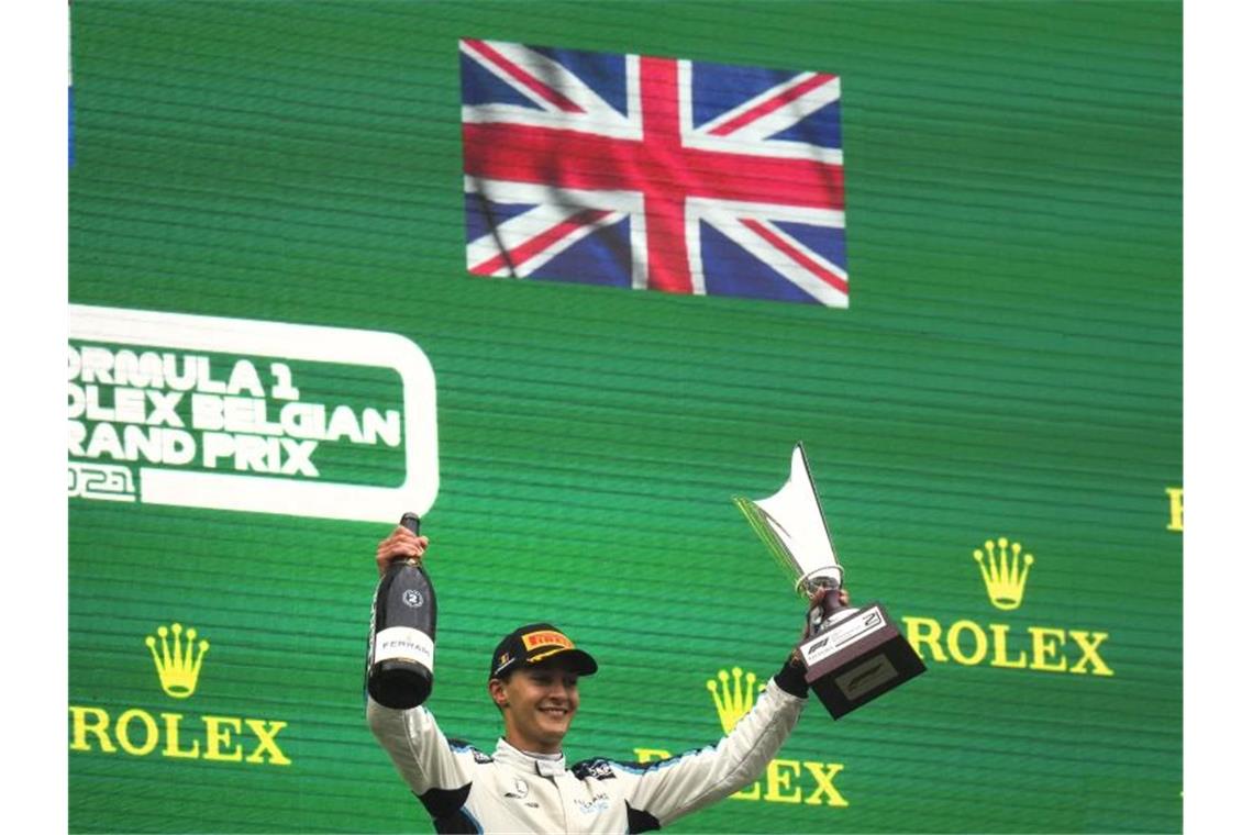 Fährt diese Saison noch für Williams und ab 2022 für Mercedes: Der Brite George Russell. Foto: Francisco Seco/AP/dpa