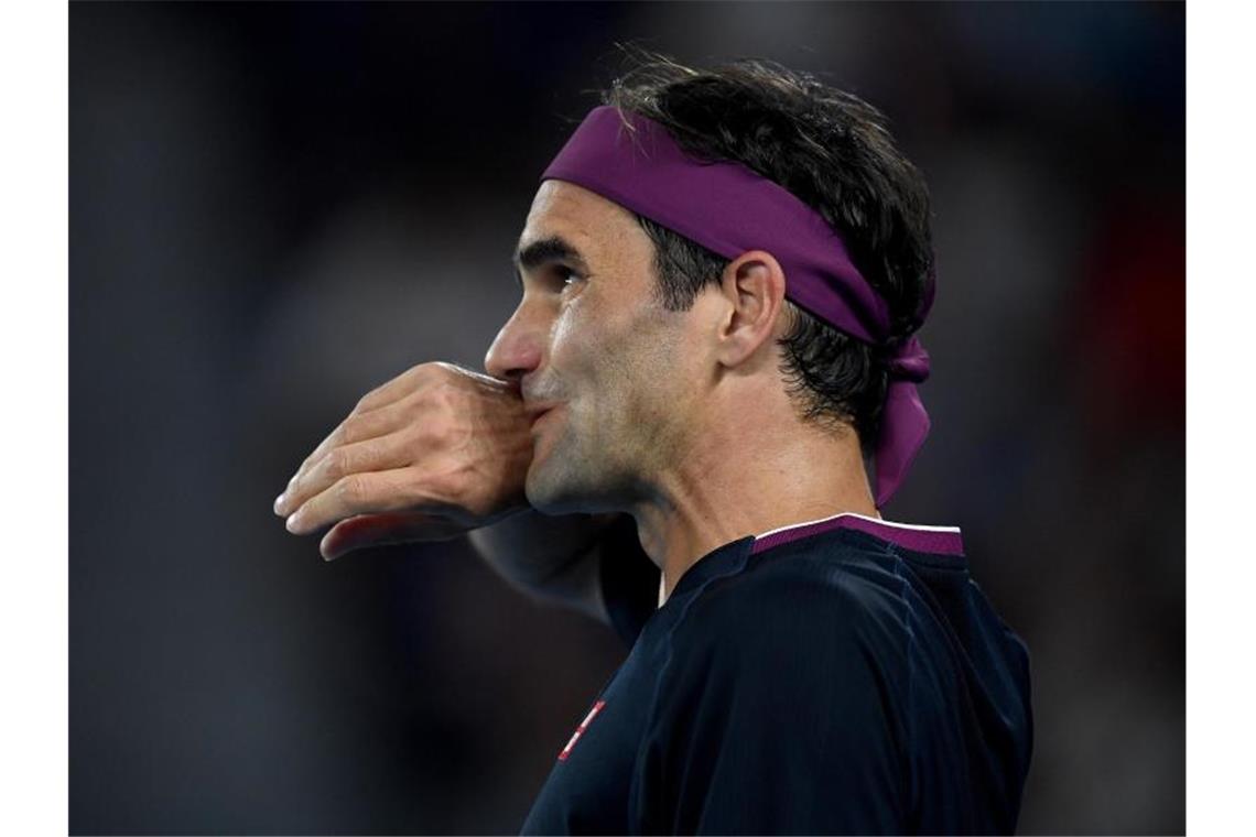 Fällt für die French Open aus: Roger Federer. Foto: Lukas Coch/AAP/dpa