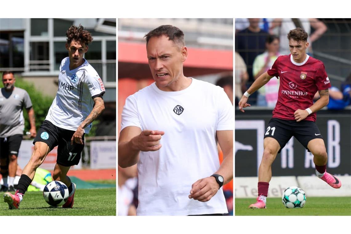 Familie und Fußball verbindet: Nico, Beniamino und Luca Molinari (v.li.).