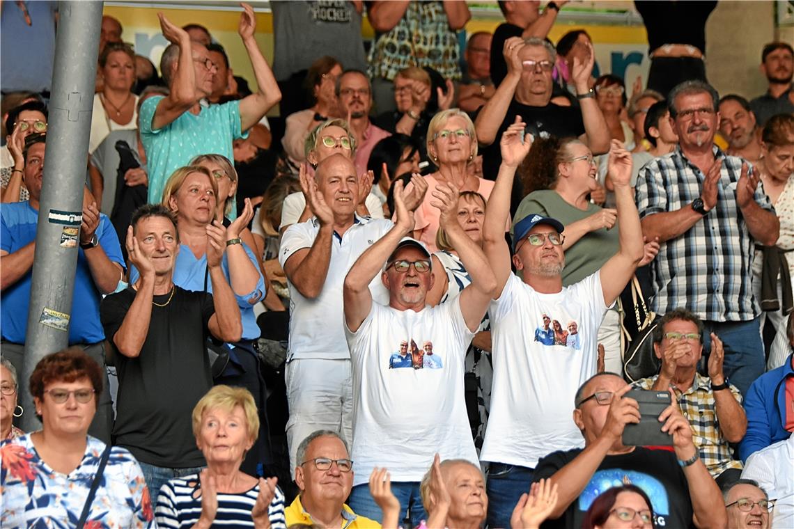 Fans beim Konzert am Samstag. 