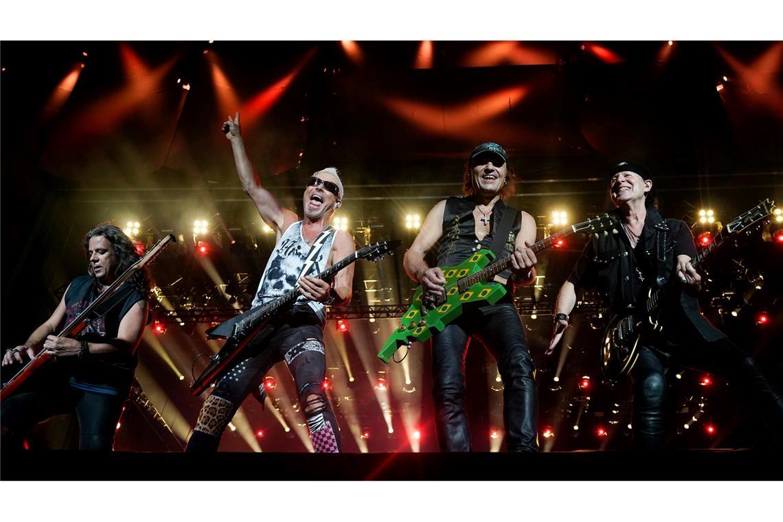 60 Jahre Scorpions: Darum sind sie solche Weltstars Fans schwärmen von der Energie der Scorpions auf der Bühne. (Archivbild)