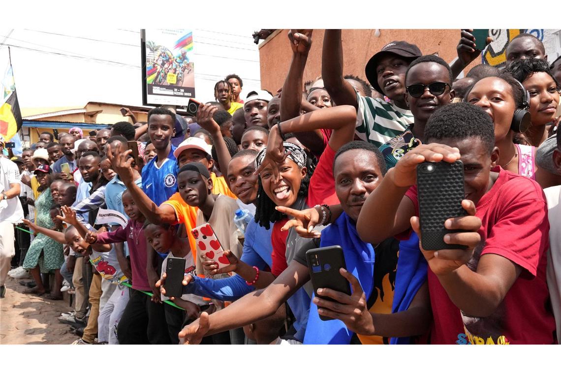 Fans während der WM in Ruanda.